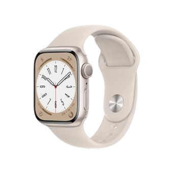 Apple Watch Series 8 Aluminium lumière stellaire